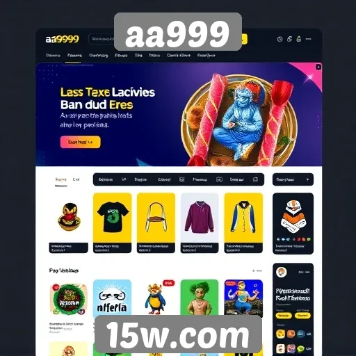 Nova interface do site aa999 melhora navegação para usuários