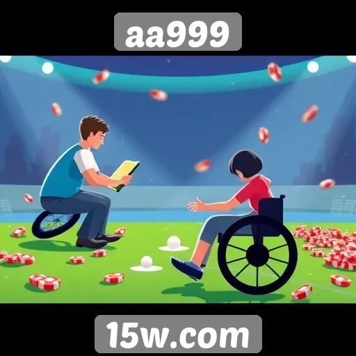 Acessibilidade do site aa999 melhora experiência do jogador